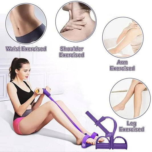 🧘 Yoga Pedal Puller Resistance Band Fitness Equipment