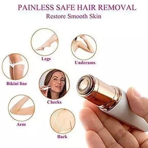 Eyebrow & Face LED Trimmer – Gentle & Portable 👩🦰