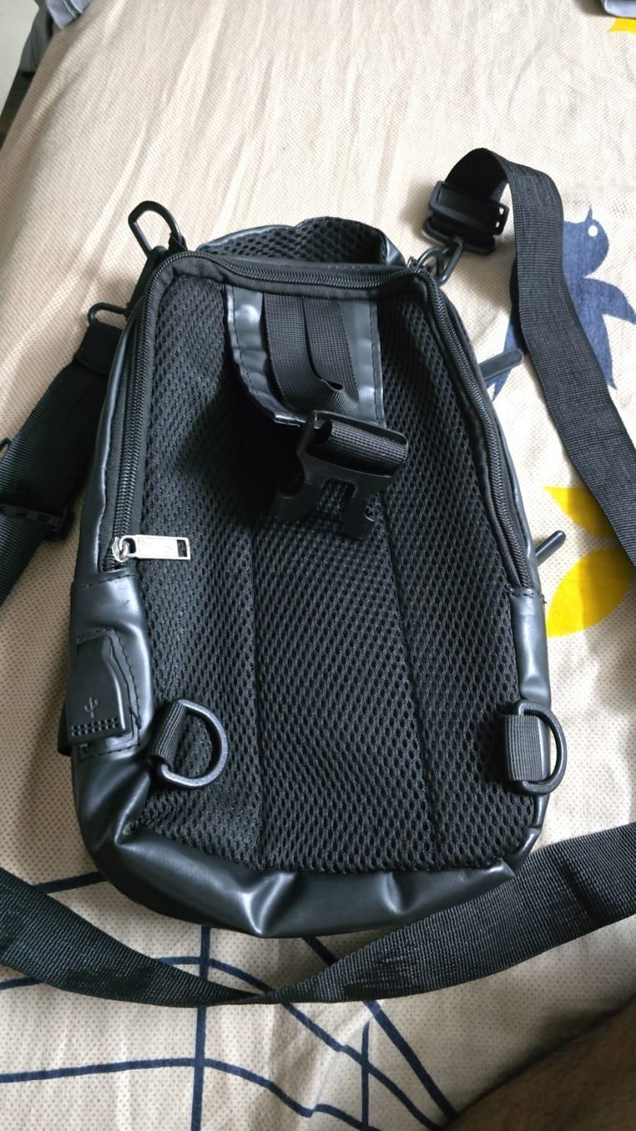 Sling Bag with USB Charging Port 🎒