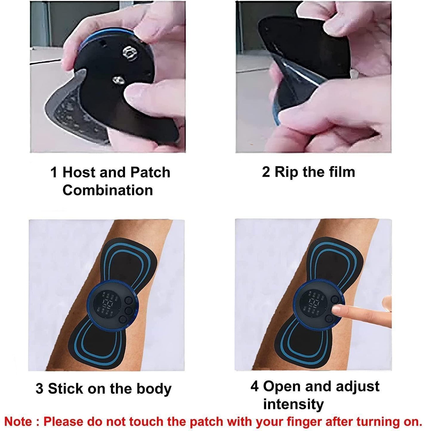 Pulse Relax – 8-Mode 19-Level Rechargeable Mini Massager 🦋