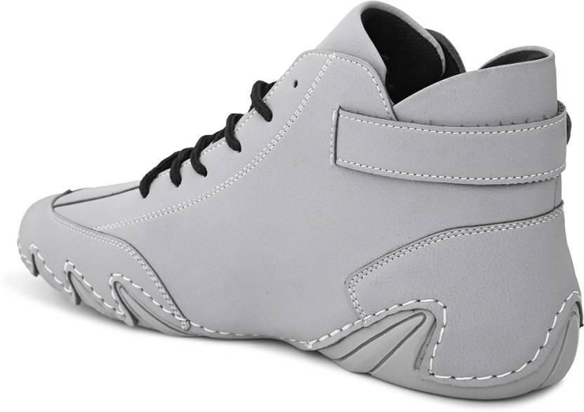 BOLLERO Casual Sneakers For Men's (Grey) 👟