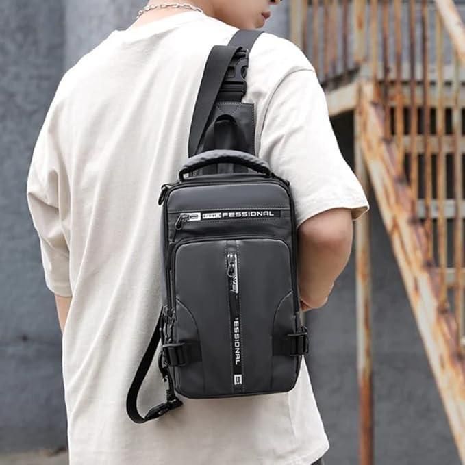 Sling Bag with USB Charging Port 🎒