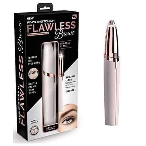 Eyebrow & Face LED Trimmer – Gentle & Portable 👩🦰