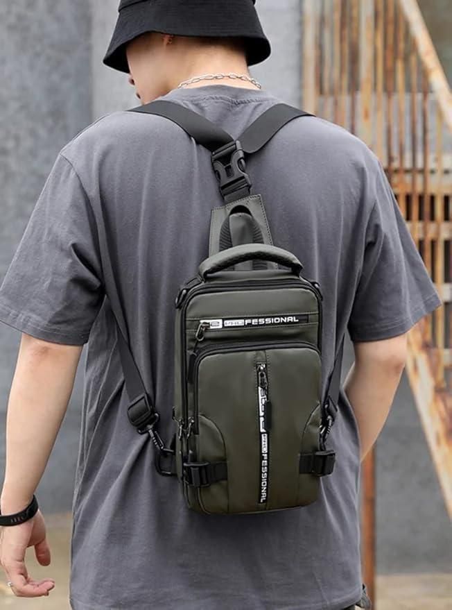 Sling Bag with USB Charging Port 🎒