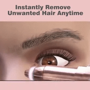 Eyebrow & Face LED Trimmer – Gentle & Portable 👩🦰
