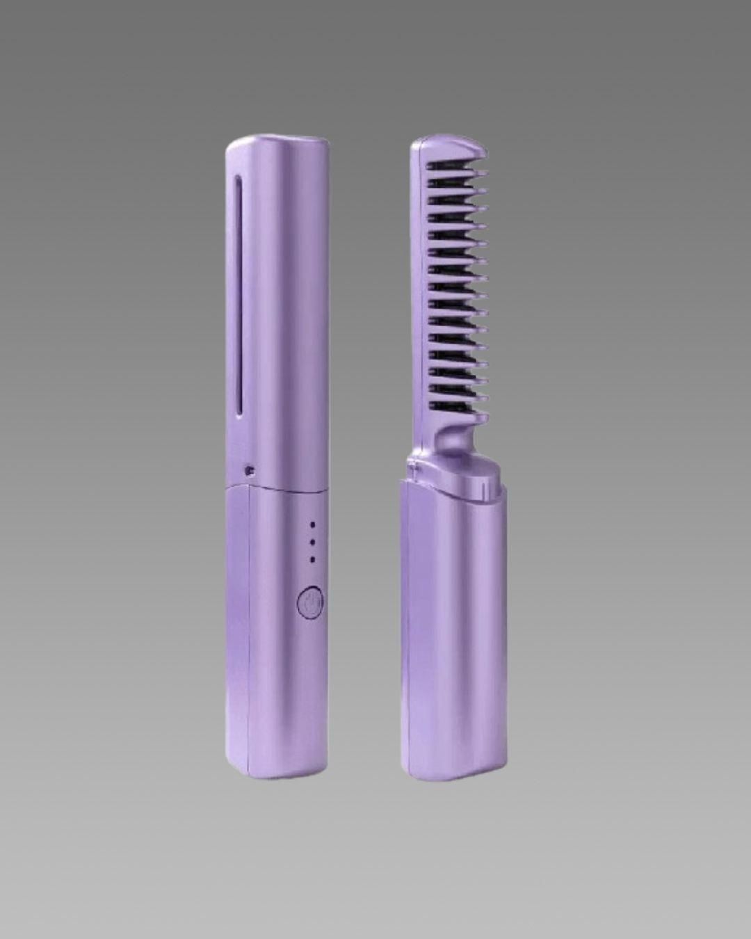 Meneflix – Mini Cordless Hair Straightener & Hot Comb 💇‍♀️
