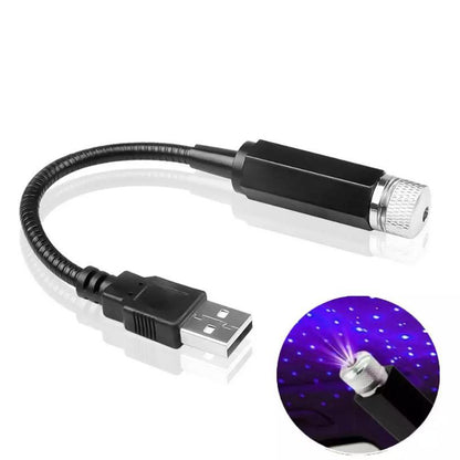 Star Glow – USB Car Star Ceiling Projection Lamp (Red)