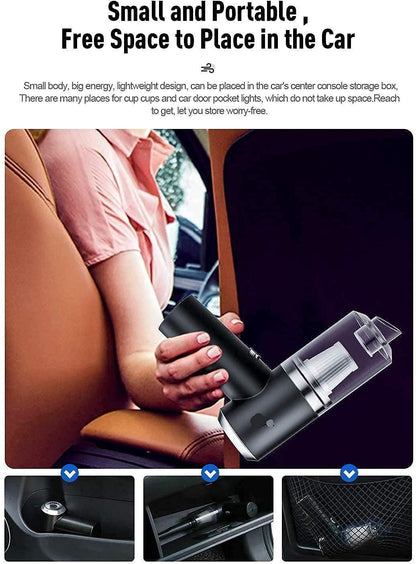 DustBlow Pro – Portable Air Duster & Wireless Vacuum Cleaner ✨