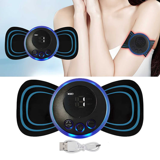 Pulse Relax – 8-Mode 19-Level Rechargeable Mini Massager 🦋
