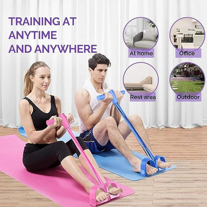 🧘 Yoga Pedal Puller Resistance Band Fitness Equipment