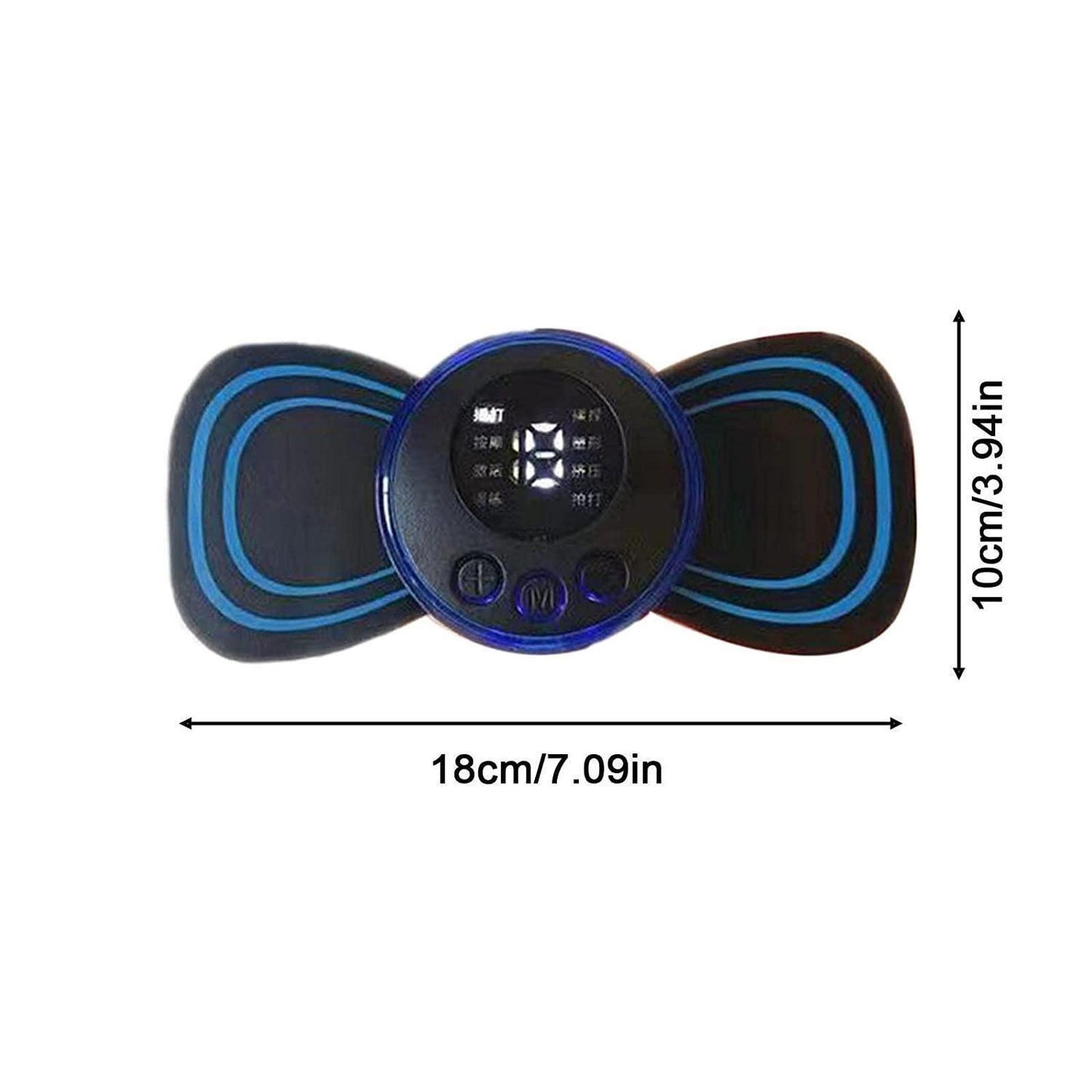 Pulse Relax – 8-Mode 19-Level Rechargeable Mini Massager 🦋