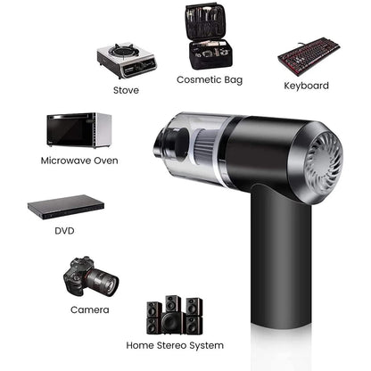 DustBlow Pro – Portable Air Duster & Wireless Vacuum Cleaner ✨
