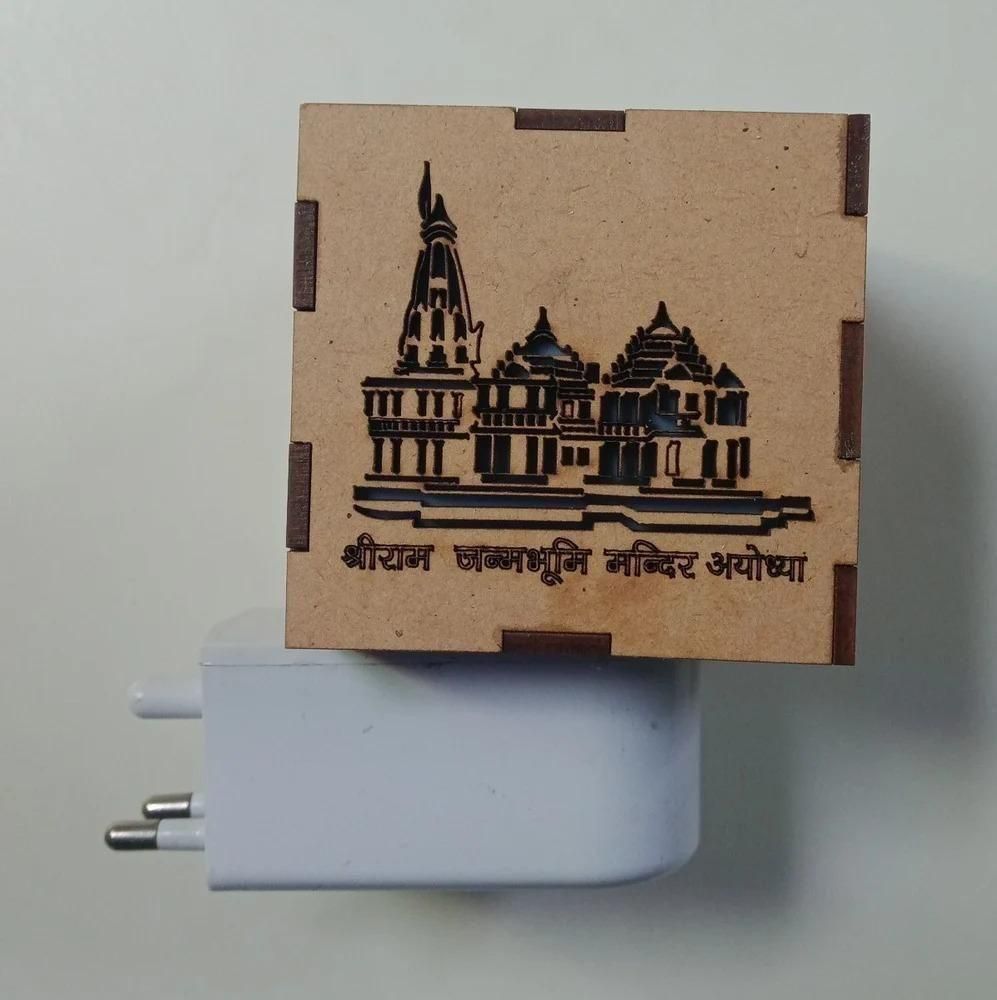 BD DivineGlow – 3-in-1 Ram Mandir Aroma Burner & Night Lamp