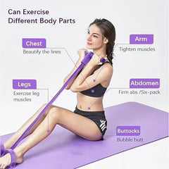 🧘 Yoga Pedal Puller Resistance Band Fitness Equipment